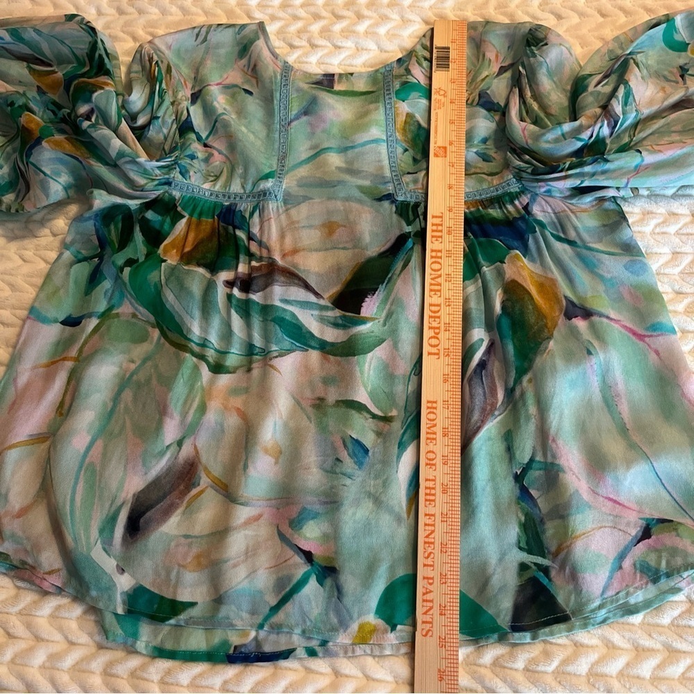 Anthropologie Blank Women's Blouse pastel size small - Picture 9 of 11